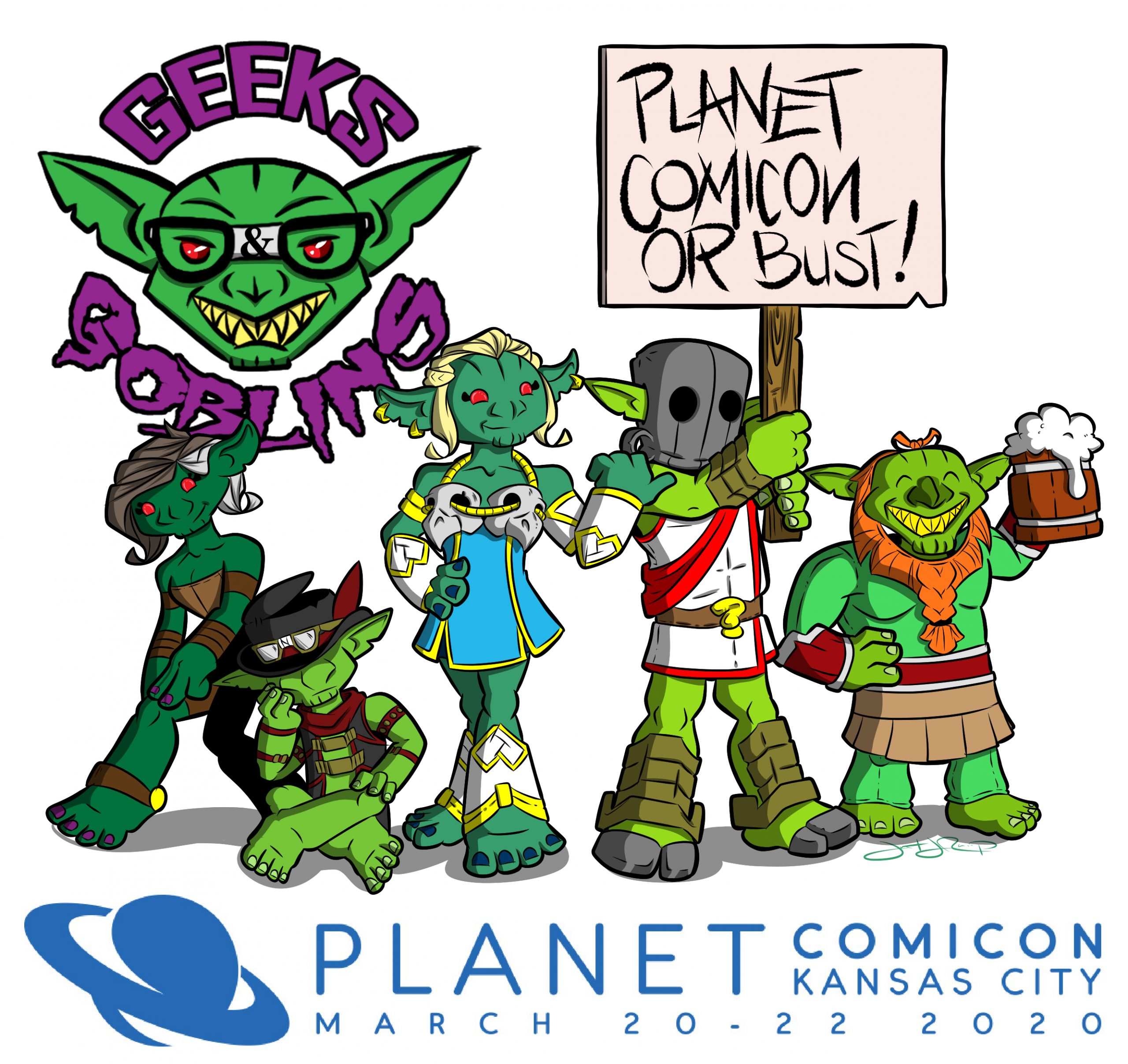Geeks & Goblins @ Planet Comicon 2020